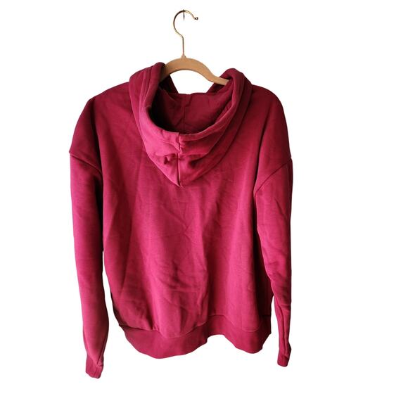 NWT Puma Women's Zip Up Hoodie Magenta L - Picture 2 of 7